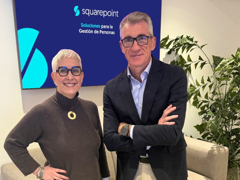 Monica Nadal, directora de Personas y Cultura y Josep Aragonés, CEO Squarepoint