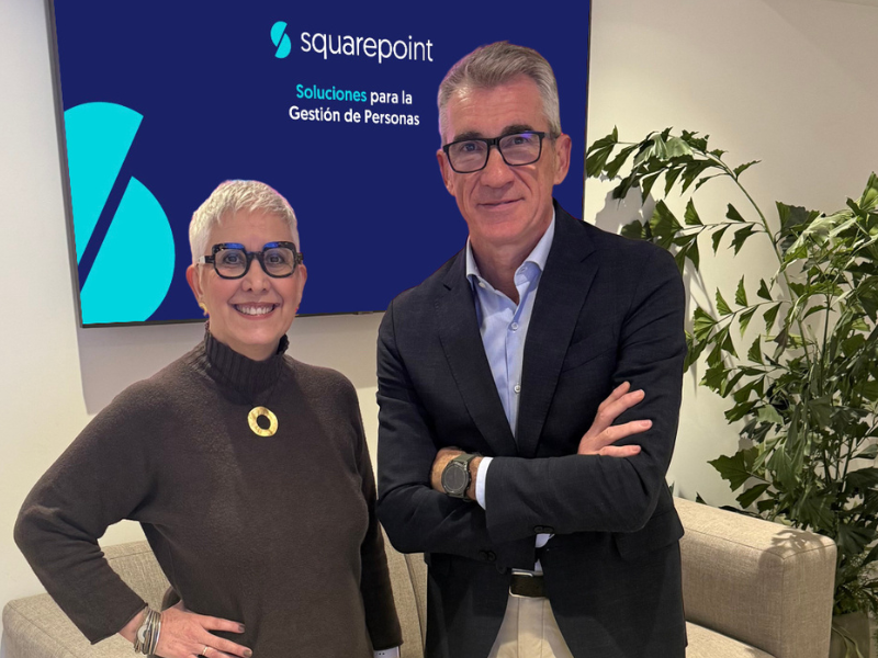 Monica Nadal, directora de Personas y Cultura y Josep Aragonés, CEO Squarepoint