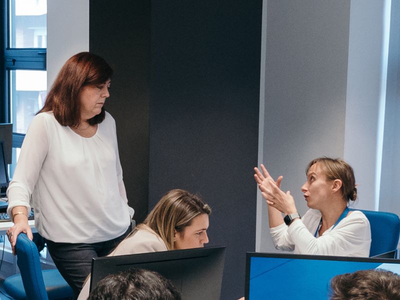 Isabel Valerio, Eva Romero y Ana Garcia, liderazgo femenino en el equipo de Squarepoint