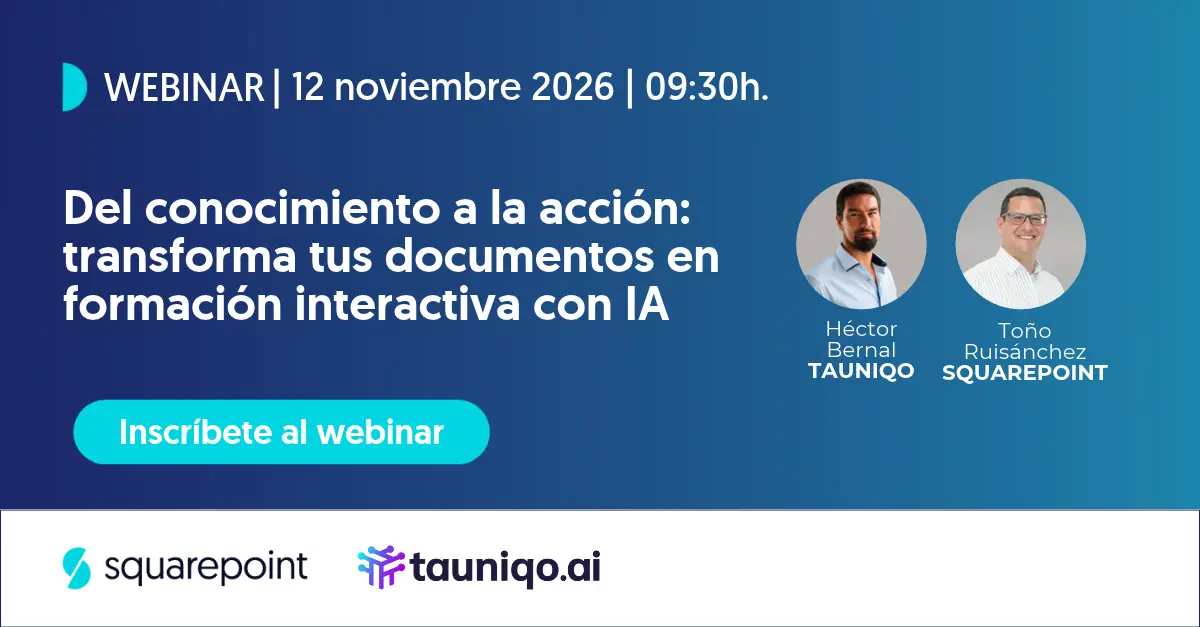 Del conocimiento a la acción: transforma tus documentos en formación interactiva con IA